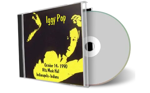Artwork Cover of Iggy Pop 1990-10-14 CD Indianapolis Audience