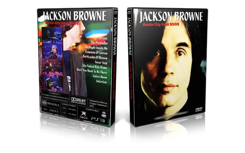 Artwork Cover of Jackson Browne Compilation DVD Austin City Limit 2002 Proshot