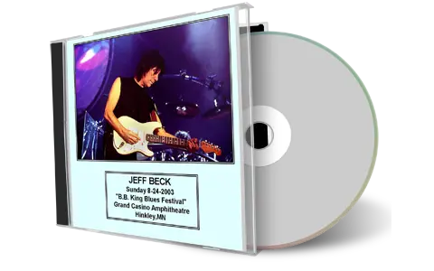 Artwork Cover of Jeff Beck 2003-08-24 CD Hinkley Audience
