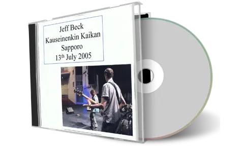 Artwork Cover of Jeff Beck 2005-07-13 CD Sapporo Audience