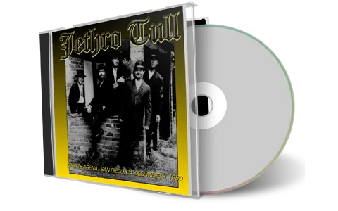 Artwork Cover of Jethro Tull 1989-08-12 CD San Diego Audience