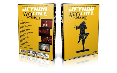 Artwork Cover of Jethro Tull 2008-11-15 DVD Basel Proshot