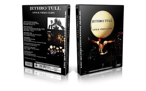 Artwork Cover of Jethro Tull Compilation DVD Live Perfornace 1972-1982 Proshot