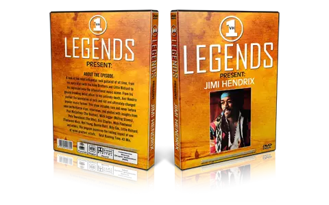 Artwork Cover of Jimi Hendrix Compilation DVD VH1 Legends Proshot