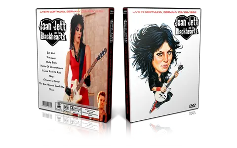 Artwork Cover of Joan Jett 1982-03-28 DVD Dortmund Proshot