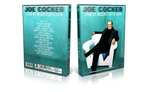Artwork Cover of Joe Cocker Compilation DVD Woodstock 1994 Proshot