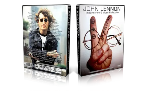 Artwork Cover of John Lennon Compilation DVD Imagine Film and Video Collection Proshot
