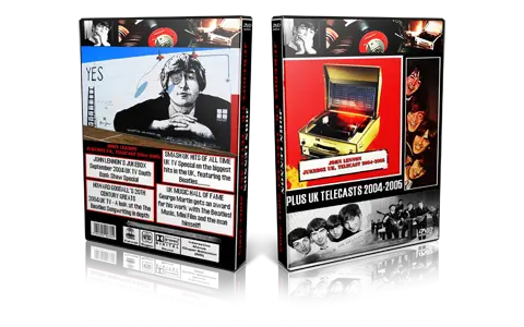 Artwork Cover of John Lennon Compilation DVD Telecast 2004-2005 Proshot