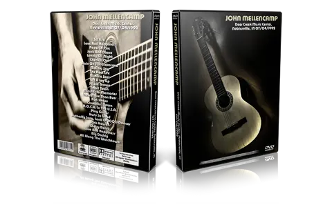 Artwork Cover of John Mellencamp 1992-07-04 DVD Noblesville Proshot
