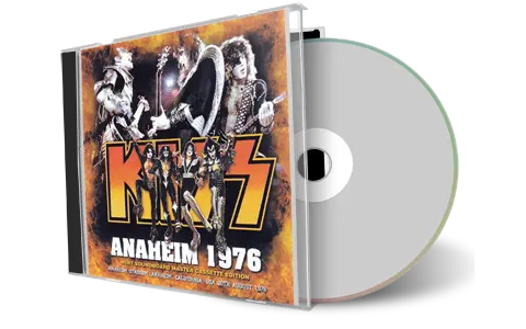 Artwork Cover of KISS 1976-08-20 CD Anaheim Soundboard