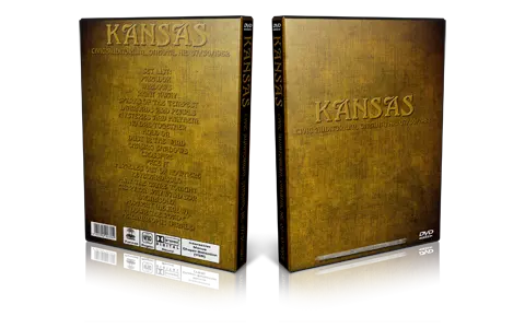 Artwork Cover of Kansas 1982-07-30 DVD Omaha Proshot