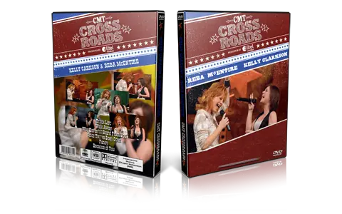 Artwork Cover of Kelly Clarkson Compilation DVD CMT Crossroads Proshot