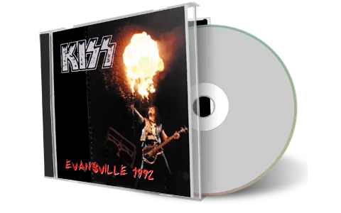 Artwork Cover of KISS 1992-11-20 CD Evansville Audience