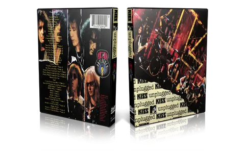 Artwork Cover of KISS 1995-08-09 DVD Unplugged Uncut Proshot