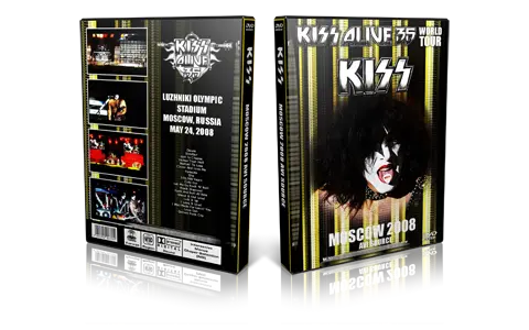 Artwork Cover of KISS 2008-05-24 DVD Brno Audience