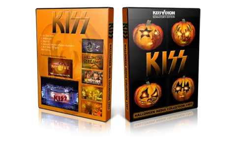 Artwork Cover of KISS Compilation DVD Halloween Media Collection 1998 Proshot