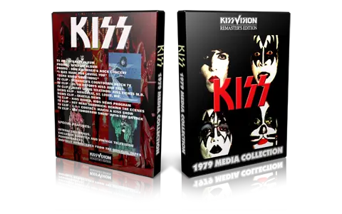 Artwork Cover of KISS Compilation DVD Media Collection 1979 Proshot
