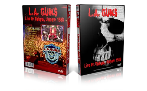 Artwork Cover of LA Guns Compilation DVD Tokyo 1988 Proshot