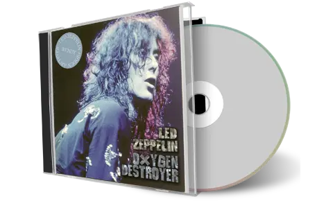 Artwork Cover of Led Zeppelin 1975-01-24 CD Cleveland Audience