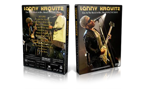 Artwork Cover of Lenny Kravitz 2011-09-29 DVD Rio Proshot