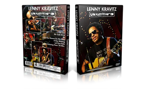 Artwork Cover of Lenny Kravitz Compilation DVD VH1 Unplugged 2008 Proshot