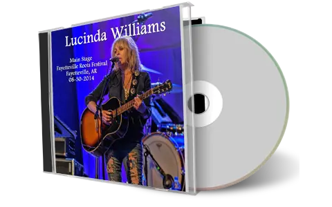 Artwork Cover of Lucinda Williams 2014-08-30 CD Fayetteville Audience
