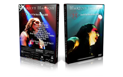 Artwork Cover of Marilyn Manson 2009-06-05 DVD Rock Am Ring Proshot