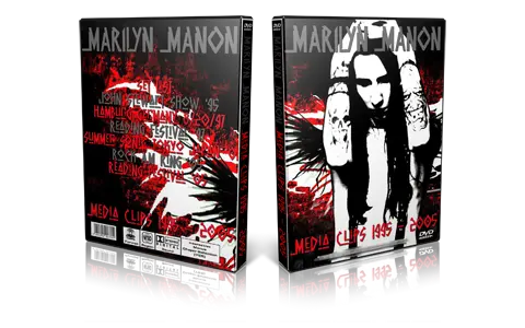 Artwork Cover of Marilyn Manson Compilation DVD Media Clips 1995-2005 Proshot