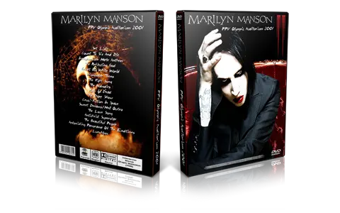 Artwork Cover of Marilyn Manson Compilation DVD PPV Olympic Auditorium 2001 Proshot