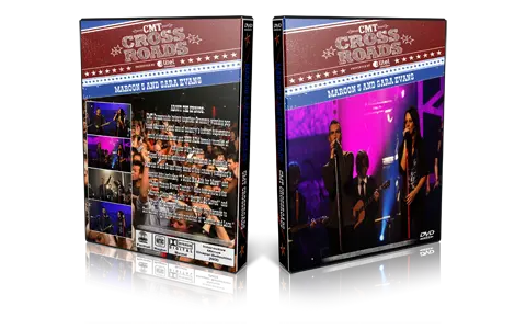 Artwork Cover of Maroon 5 Compilation DVD CMT Croosroads 2008 Proshot