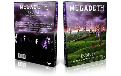 Artwork Cover of Megadeth Compilation DVD Making Of Youthanasia 1995 Proshot
