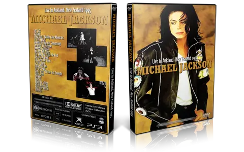 Artwork Cover of Michael Jackson Compilation DVD Auckland 1995 Proshot