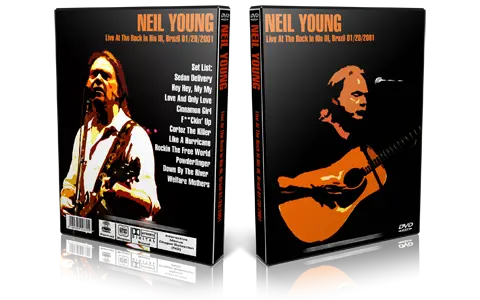 Artwork Cover of Neil Young 2001-01-20 DVD Rock In Rio Proshot