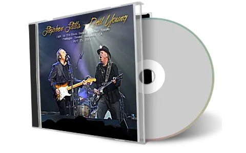 Artwork Cover of Neil Young and Stephen Stills 2015-04-25 CD Hollywood Audience