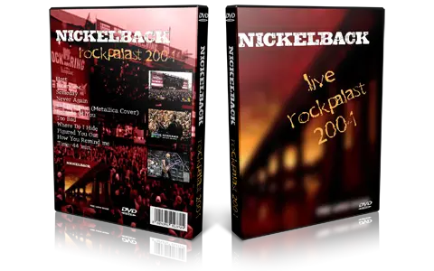 Artwork Cover of Nickelback 2004-06-05 DVD Rock Am Ring Festival Proshot