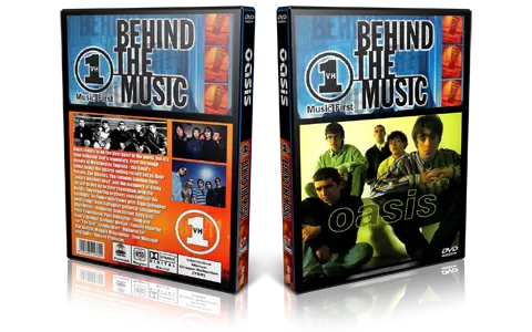 Artwork Cover of Oasis Compilation DVD Behind The Music Proshot