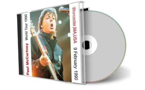 Artwork Cover of Paul McCartney 1990-02-09 CD Worcester Audience