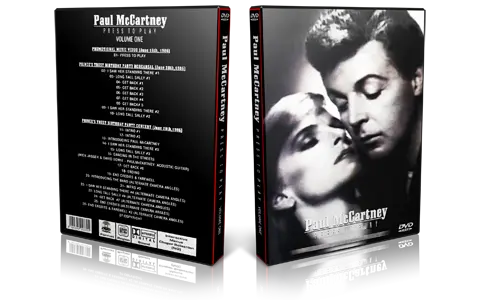 Artwork Cover of Paul McCartney 1986-06-20 DVD London Proshot