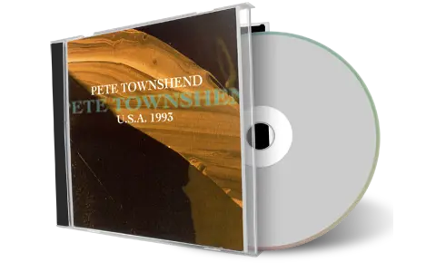 Artwork Cover of Pete Townshend 1993-07-13 CD New York City Audience
