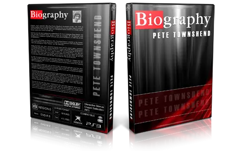 Artwork Cover of Pete Townshend Compilation DVD Biography From Biography Channel Proshot