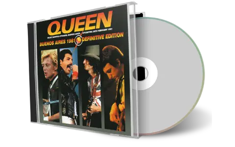 Artwork Cover of Queen 1981-02-28 CD Buenos Aires Audience
