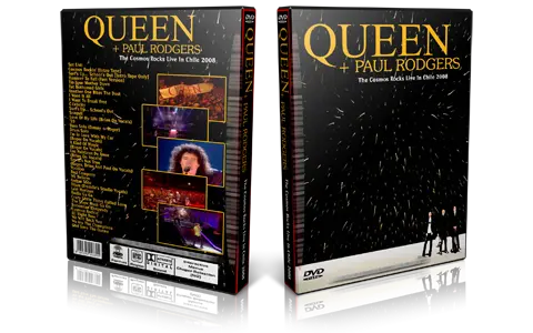 Artwork Cover of Queen 2008-11-19 DVD Chile Proshot