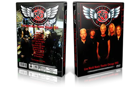 Artwork Cover of REO Speedwagon 1995-08-06 DVD Chicago Proshot
