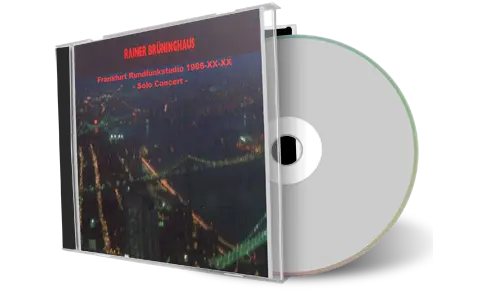 Artwork Cover of Rainer Bruninghaus Compilation CD Frankfurt 1986 Soundboard