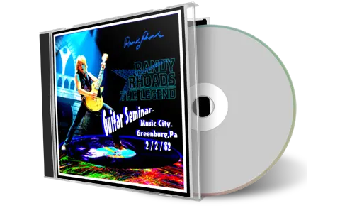 Artwork Cover of Randy Rhoads 1982-02-02 CD Greensburg Audience