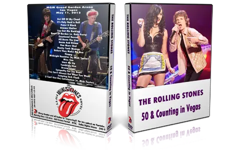 Artwork Cover of Rolling Stones 2013-05-11 DVD Las Vegas Audience