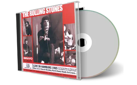 Artwork Cover of Rolling Stones Compilation CD Hamburg 1965 Soundboard