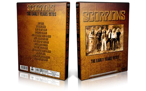 Artwork Cover of Scorpions Compilation DVD Early Years 1970 Proshot