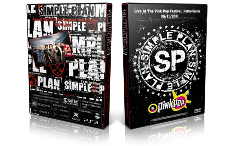 Artwork Cover of Simple Plan 2011-06-11 DVD Pink Pop Festival Proshot