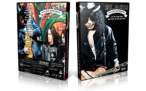 Artwork Cover of Slash 2012-05-22 DVD New York Proshot